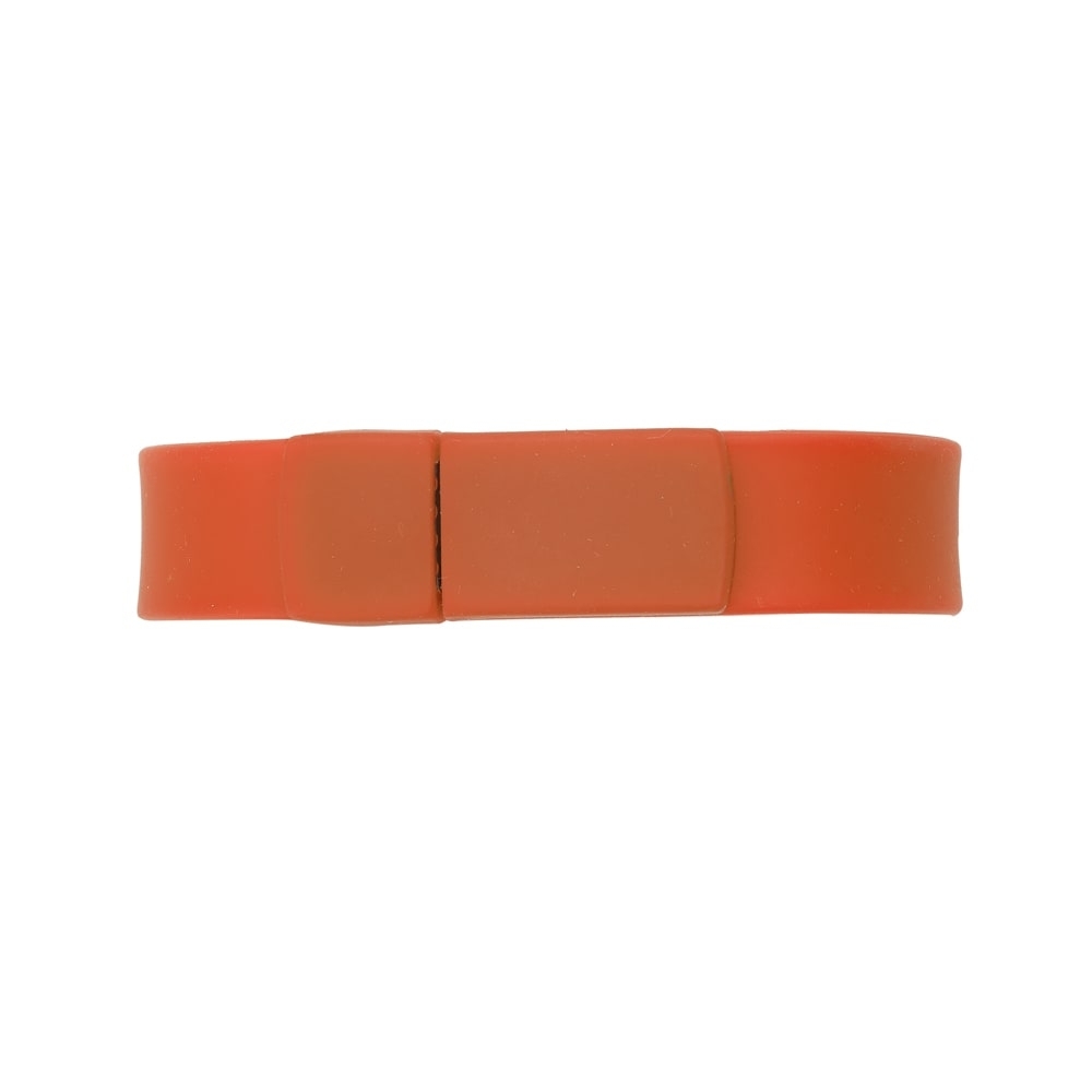 Pulseira de silicone com slot para memória personalizada com a logo da empresa