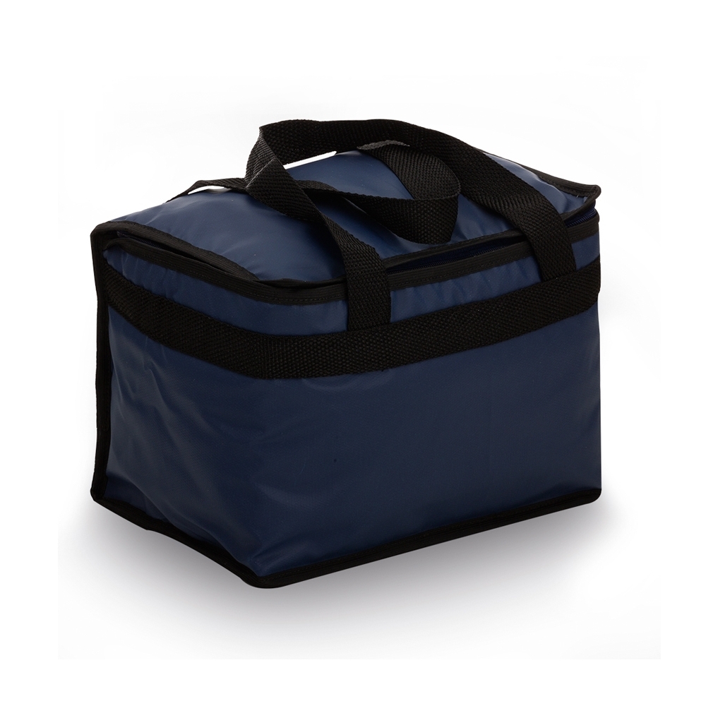 Bolsa térmica 13 litros de plástico personalizada com a logo da empresa