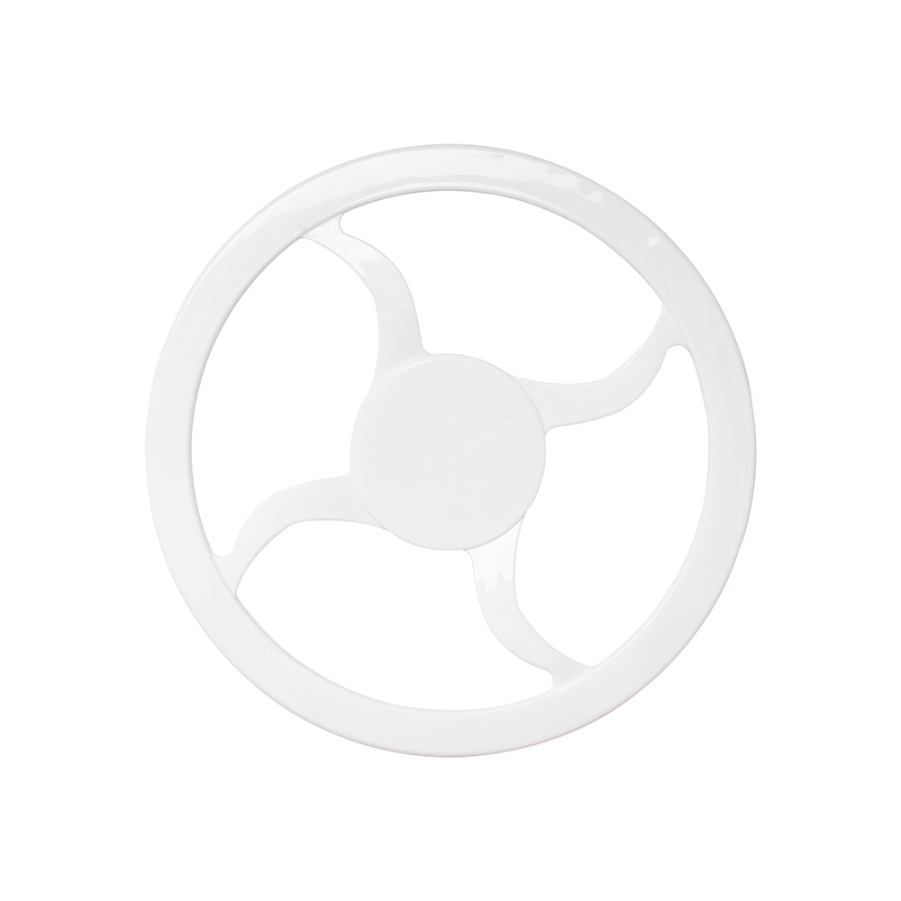 Frisbee para PET na cor Branco, com a logo da empresa