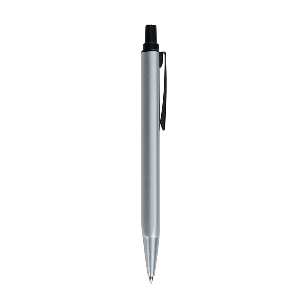 Caneta de metal triangular personalizada com a logo da empresa