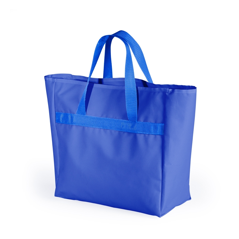 Sacola em nylon personalizada com a logo da empresa