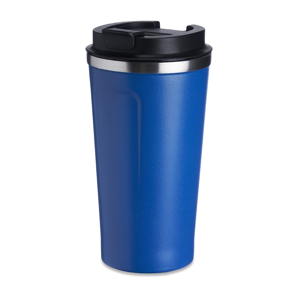 Copo térmico 500 ml de inox para café personalizado com a logo da empresa