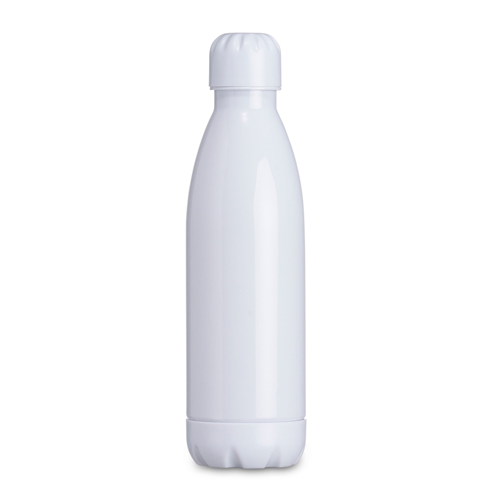 Garrafa plástica 700 ml opaca com tampa rosqueável personalizada com a logo da empresa