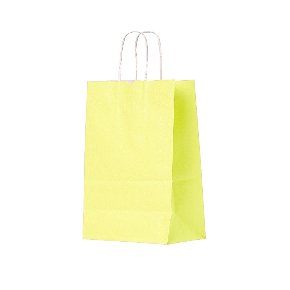 Sacola de kraft pequena personalizada com a logo da empresa