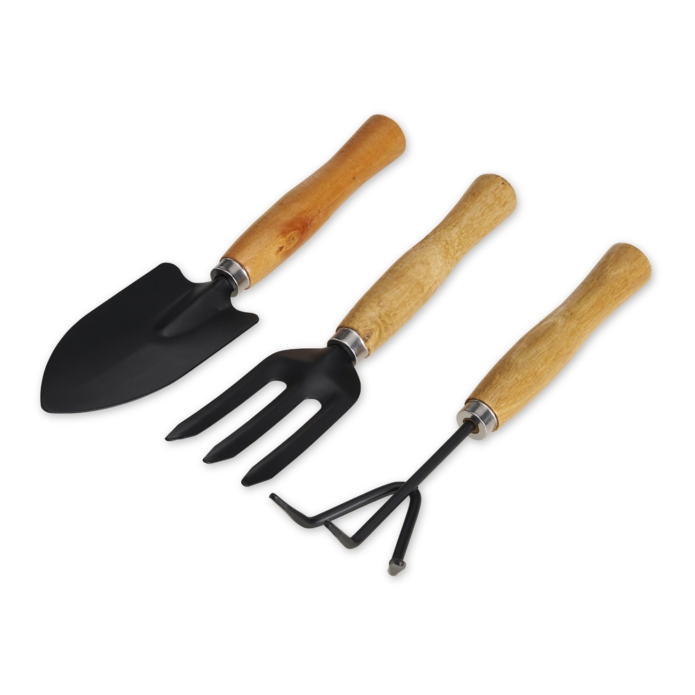 Kit jardinagem 3 peças personalizado com a logo da empresa