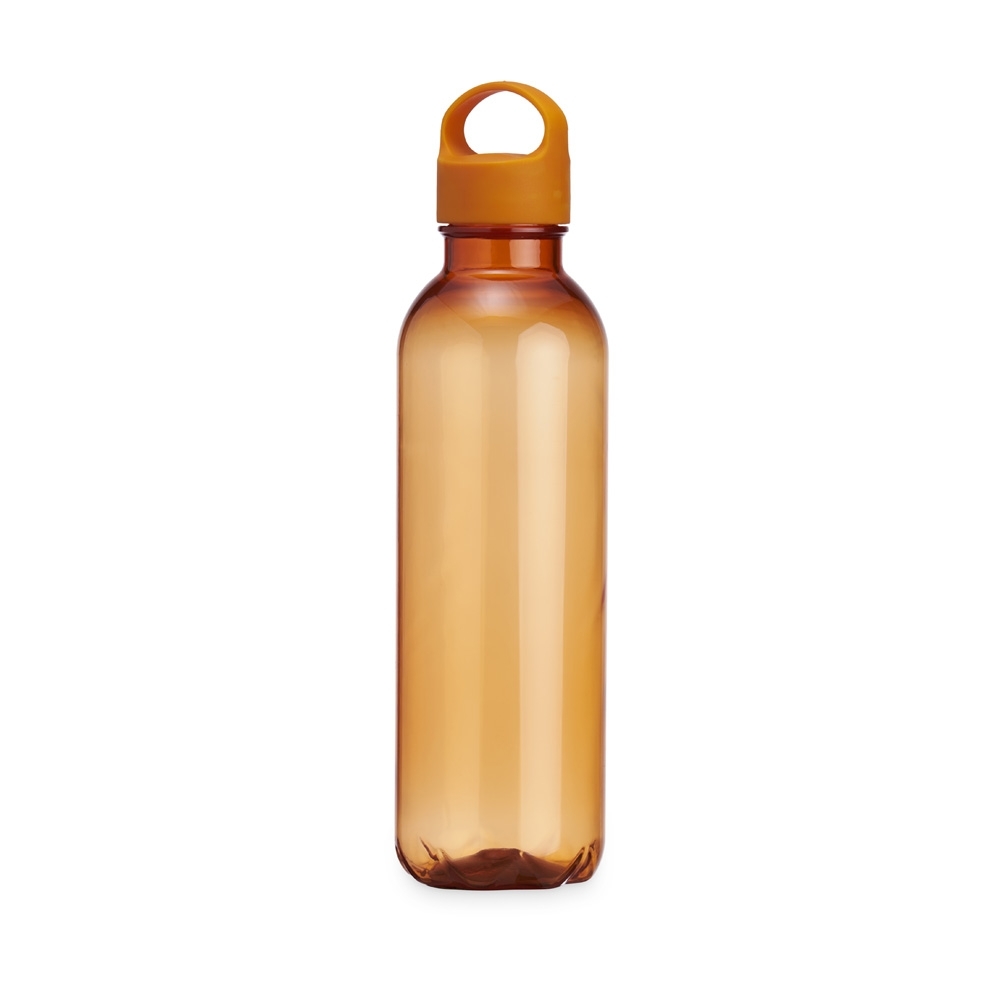 Garrafa plástica 650 ml com alça personalizada com a logo da empresa