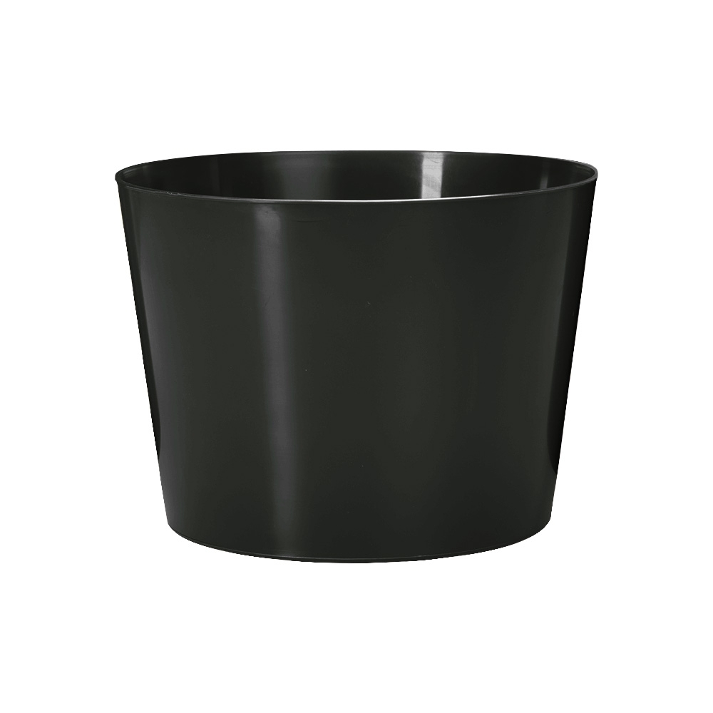 Balde plástico 3 litros para pipoca na cor Preto, personalizado com a logo da empresa