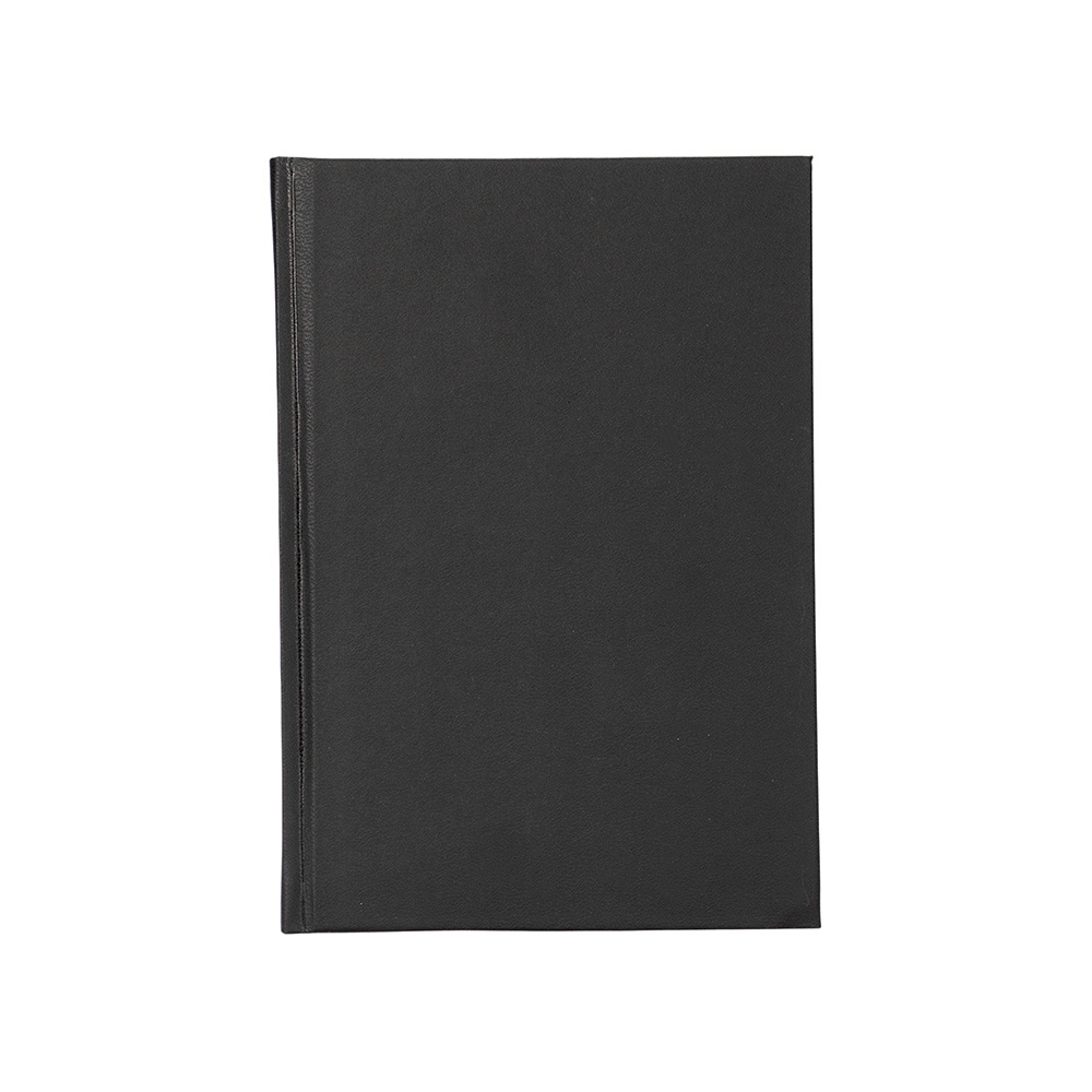 Agenda 2027 cromato com capa dura e 180 folhas na cor Preto, personalizada com a logo da empresa