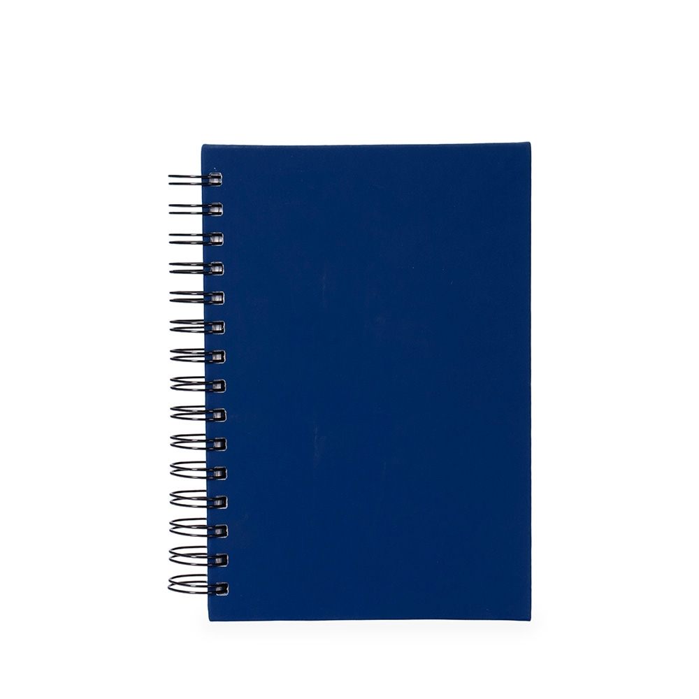 Agenda 2027 emborrachada com espiral personalizada com a logo da empresa