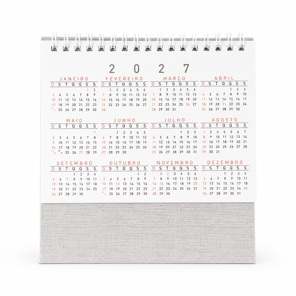 Calendário de mesa, foto 2