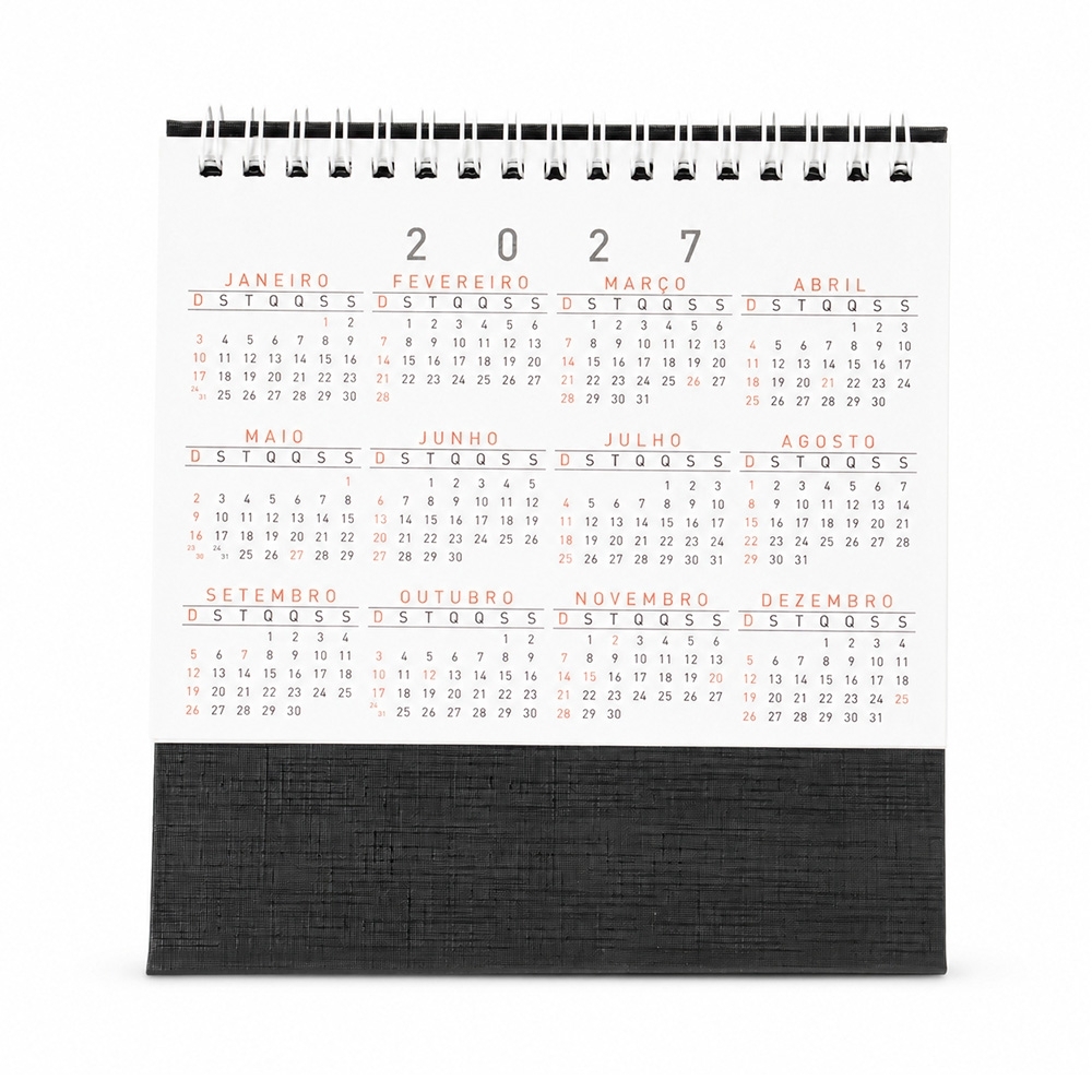 Calendário de mesa, foto 3