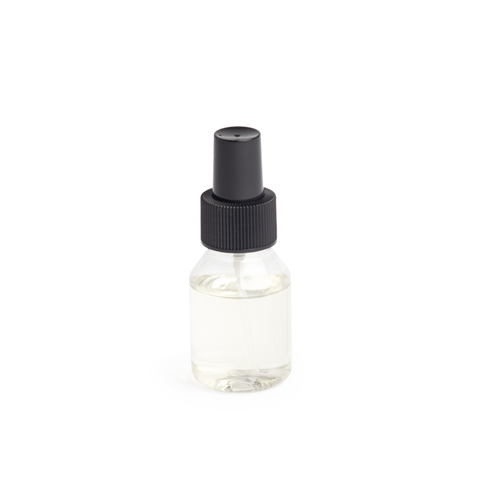 Home spray 60 ml vanilla cítrica na cor Transparente, com a logo da empresa
