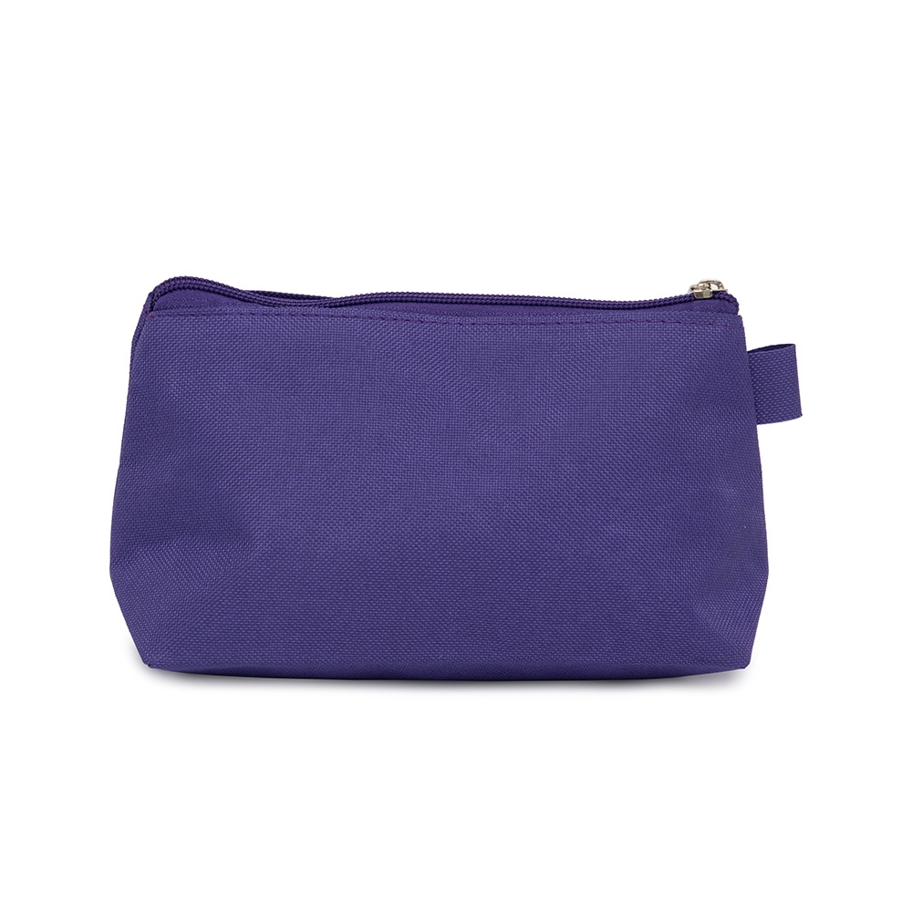 Nécessaire de nylon com alça pequena para chaveiro