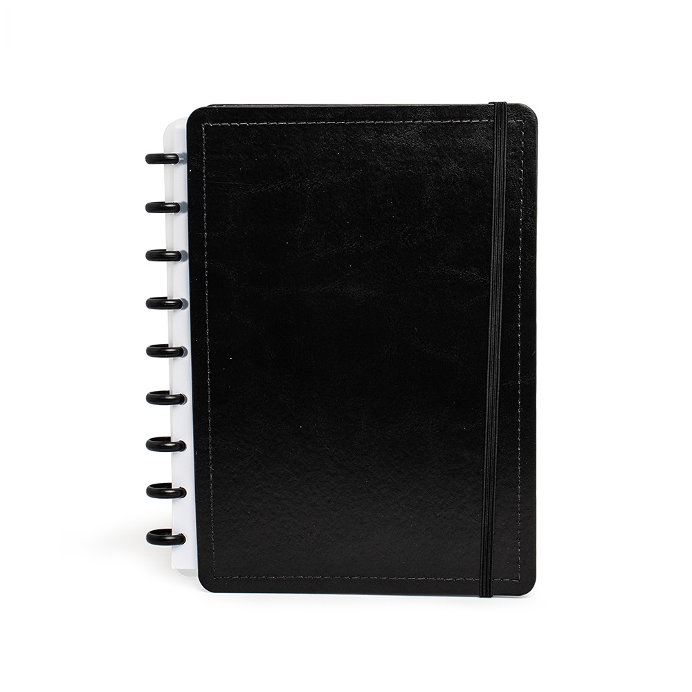 Caderno de disco percalux com capa dura e 64 folhas