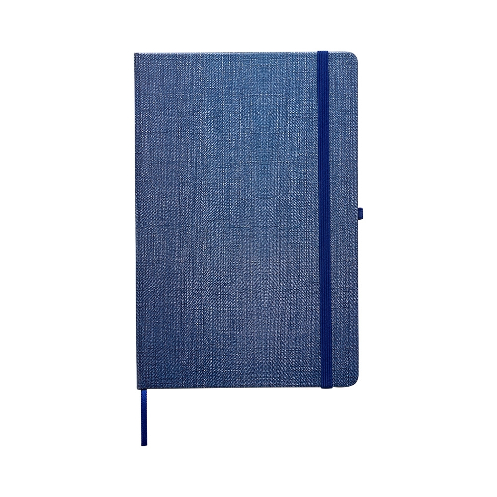 Caderno A5 couchê personalizado com a logo da empresa