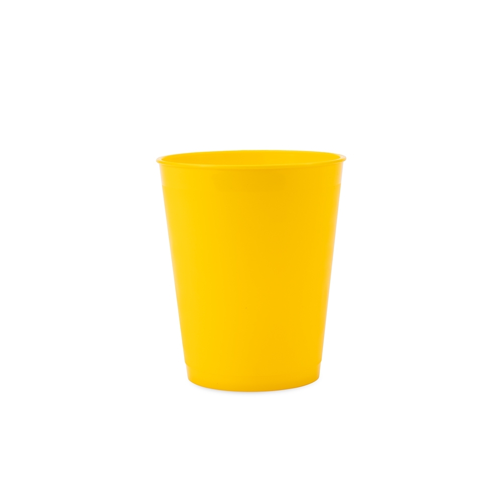 Copo plástico 450 ml em polipropileno personalizado com a logo da empresa