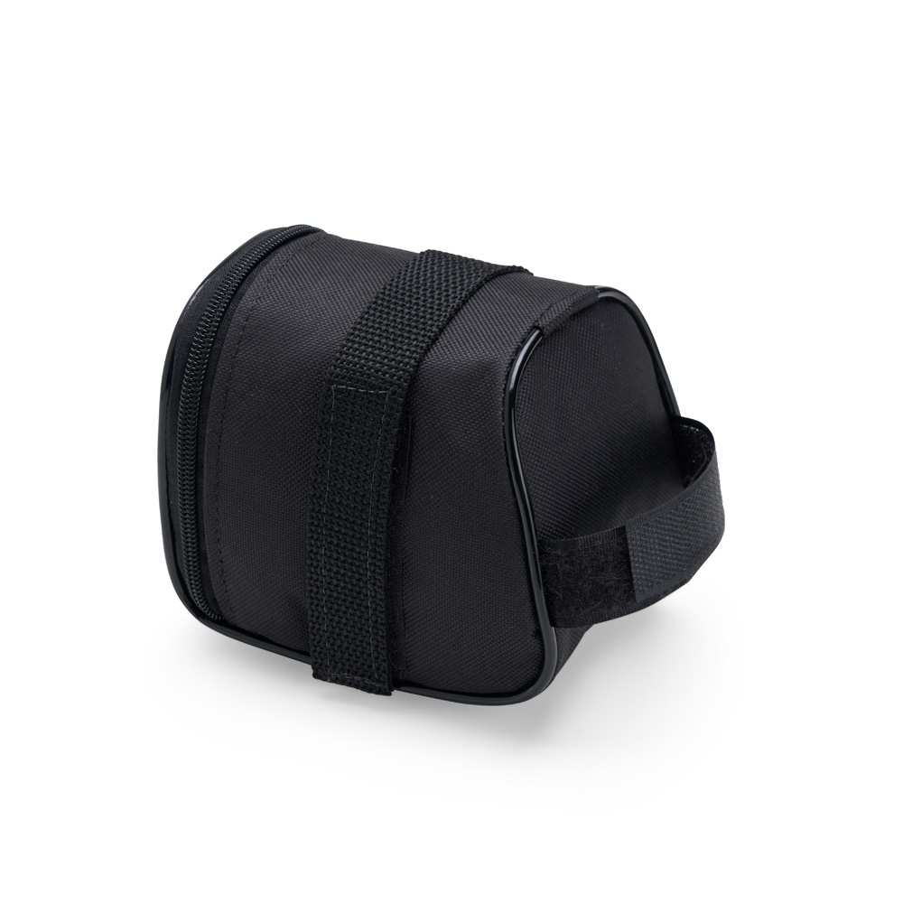 Bolsa selim bicicleta oxford personalizada com a logo da empresa