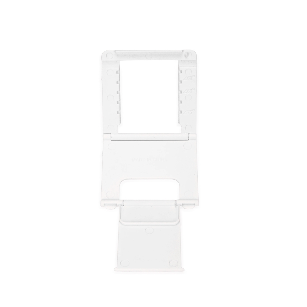 Suporte de plástico para celular com inclinação ajustável personalizado com a logo da empresa