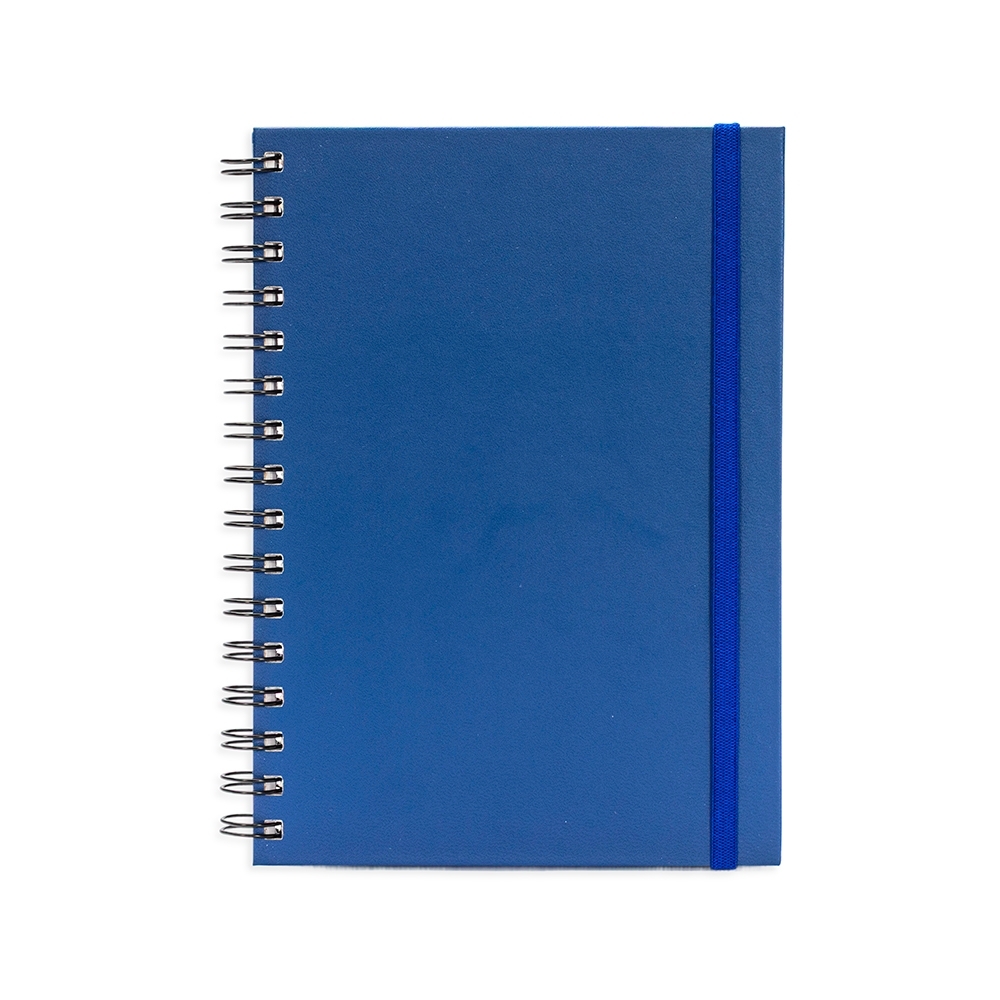 Planner cromato anual com capa dura e elástico personalizado com a logo da empresa