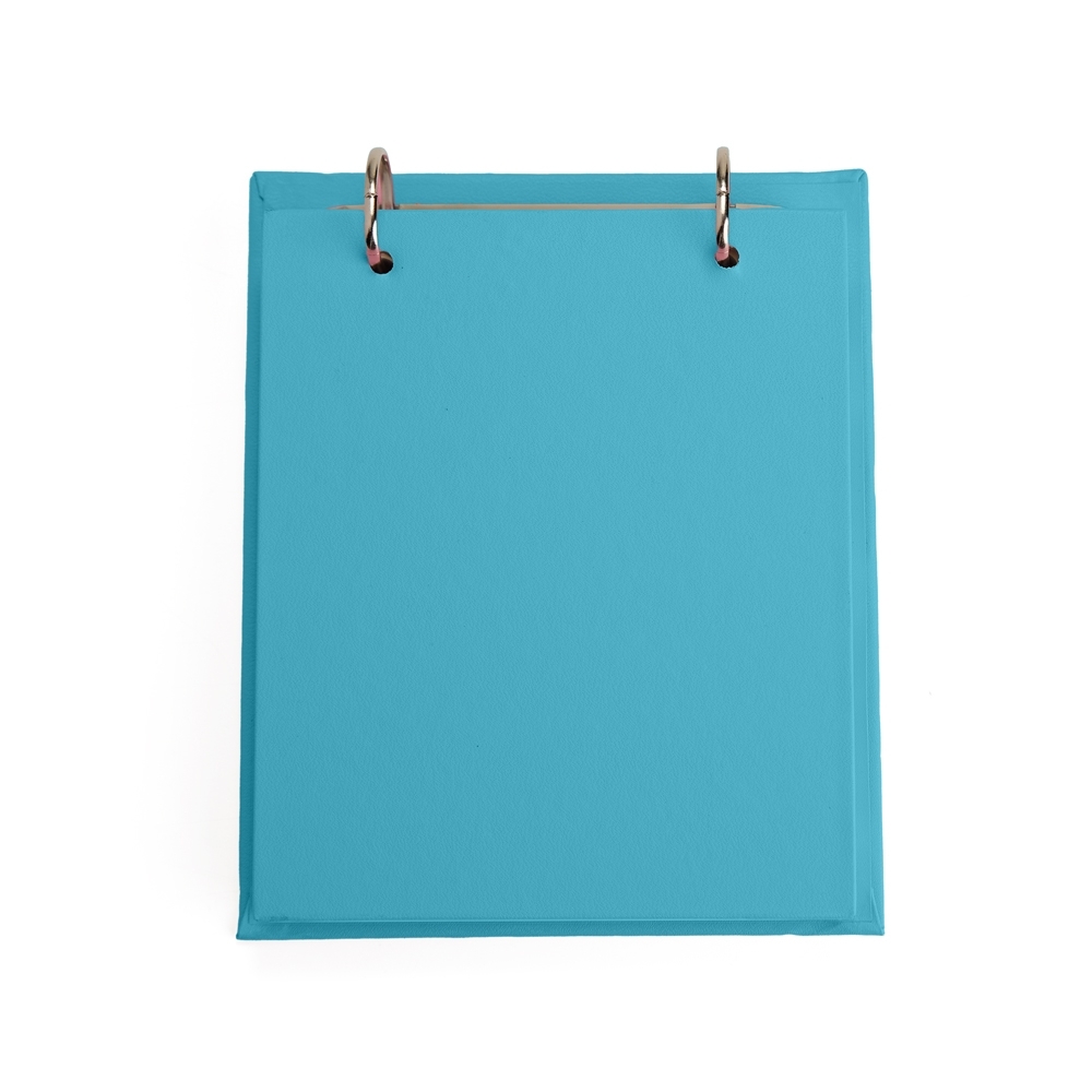 Bloco de anotações de mesa com capa dura e 150 folhas personalizado com a logo da empresa