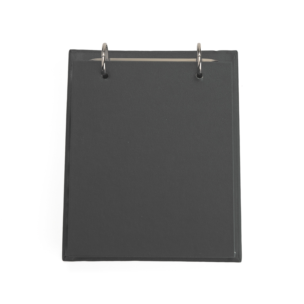 Bloco de anotações de mesa com capa dura e 150 folhas