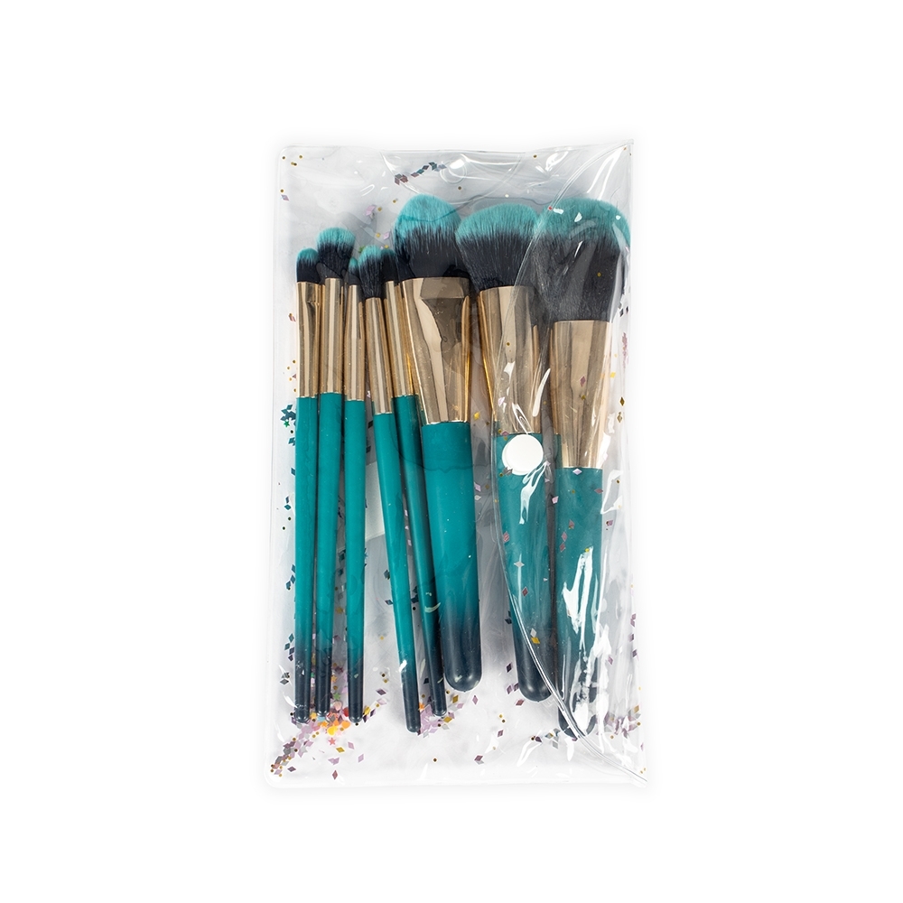 Kit pincel 8 peças personalizado com a logo da empresa