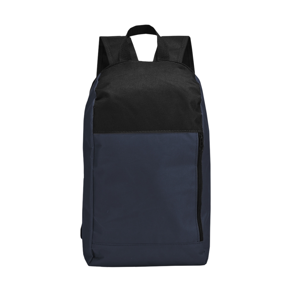 Mochila de poliéster 14 litros impermeável com bolso frontal personalizada com a logo da empresa