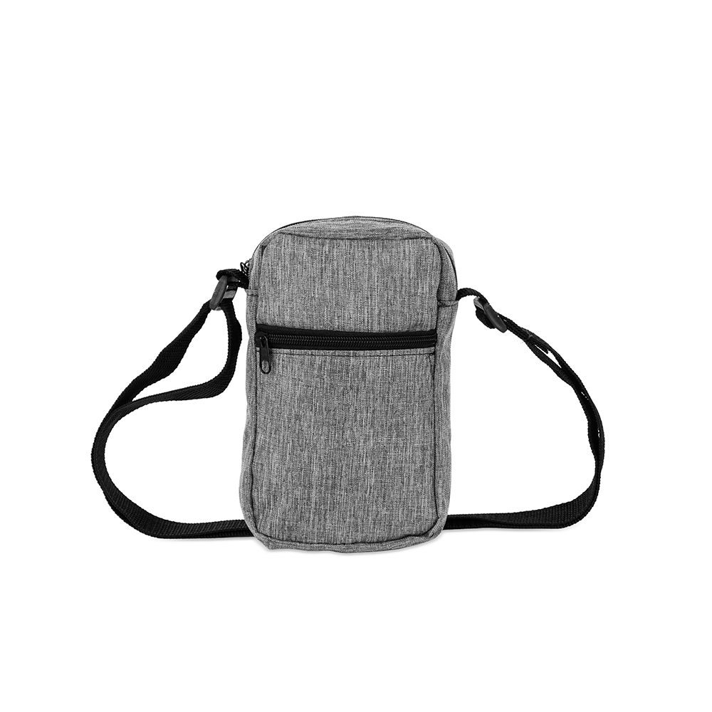 Bolsa de ombro poliéster PVC mescla impermeável com bolso frontal, foto 2