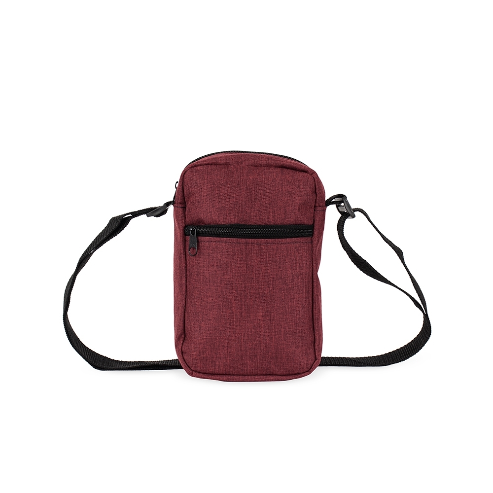 Bolsa de ombro poliéster PVC mescla impermeável com bolso frontal, foto 5