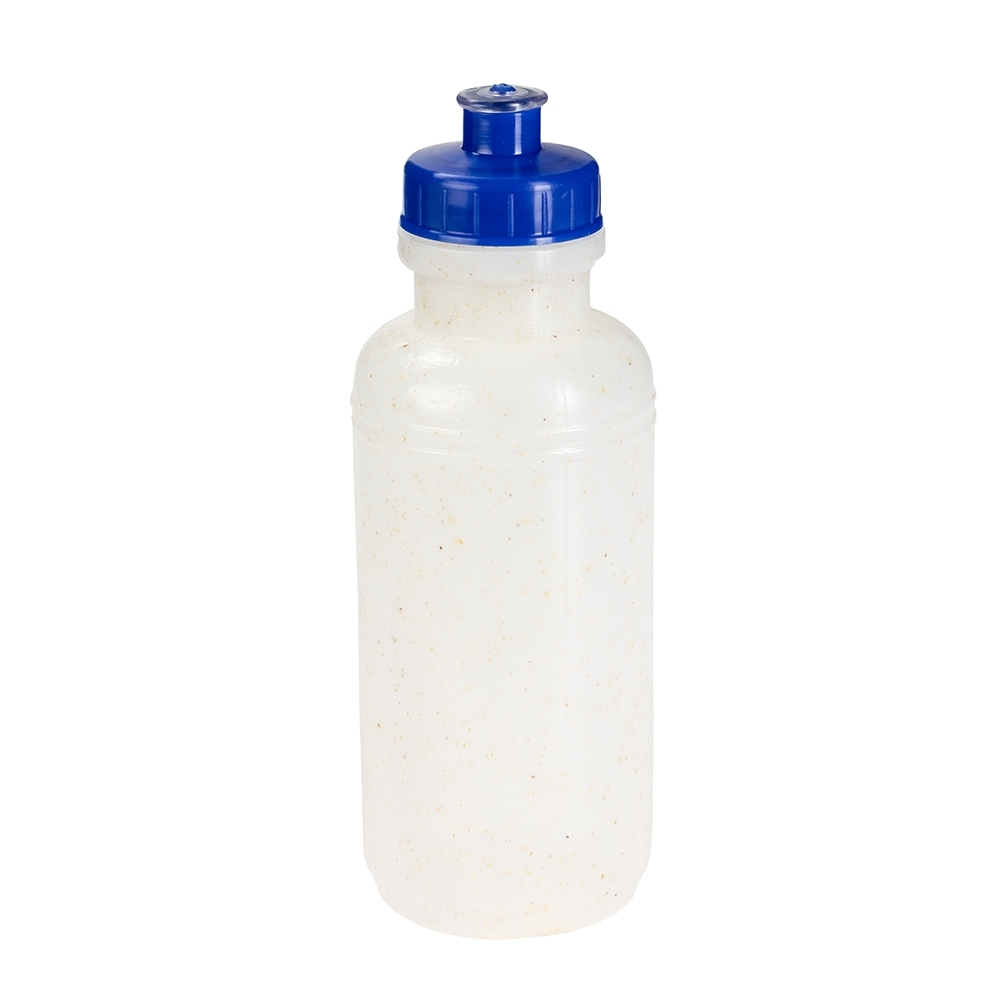 Squeeze plástico 500 ml com bico de silicone personalizado com a logo da empresa