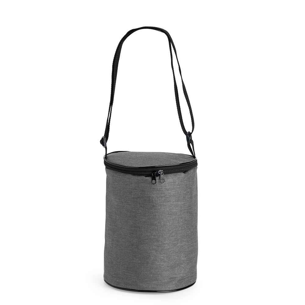 Bolsa térmica 6 litros de poliéster com alça transversal, foto 2