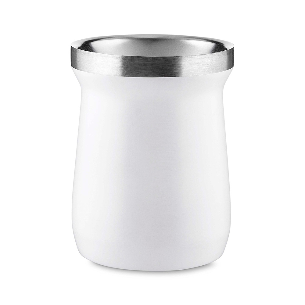 Cuia térmica inox 250 ml personalizada com a logo da empresa