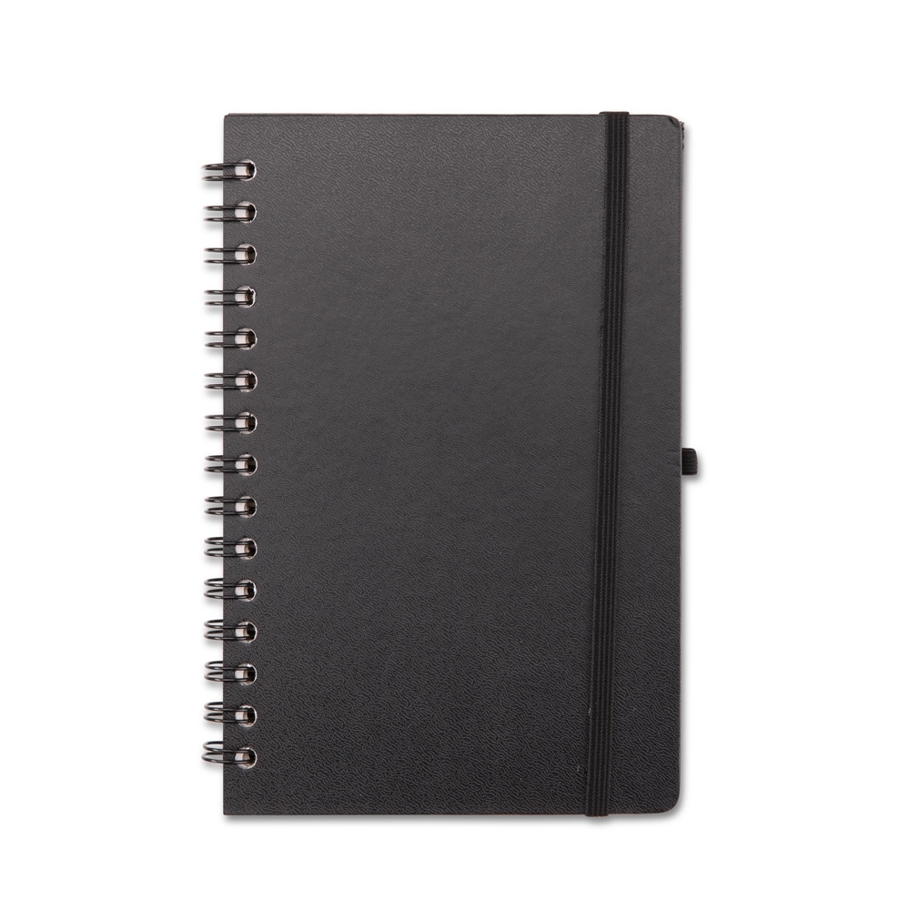 Caderno percalux com pauta e capa dura