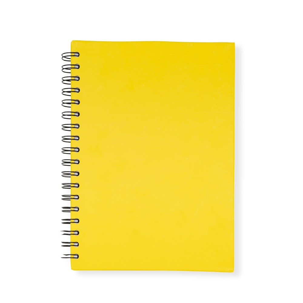 Planner semanal com espiral e 52 folhas personalizado com a logo da empresa