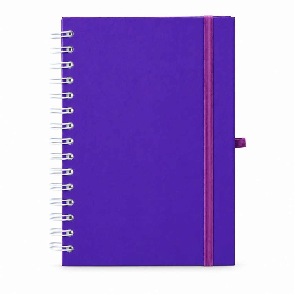 Caderno couchê sem pauta com capa dura e 100 folhas, foto 4