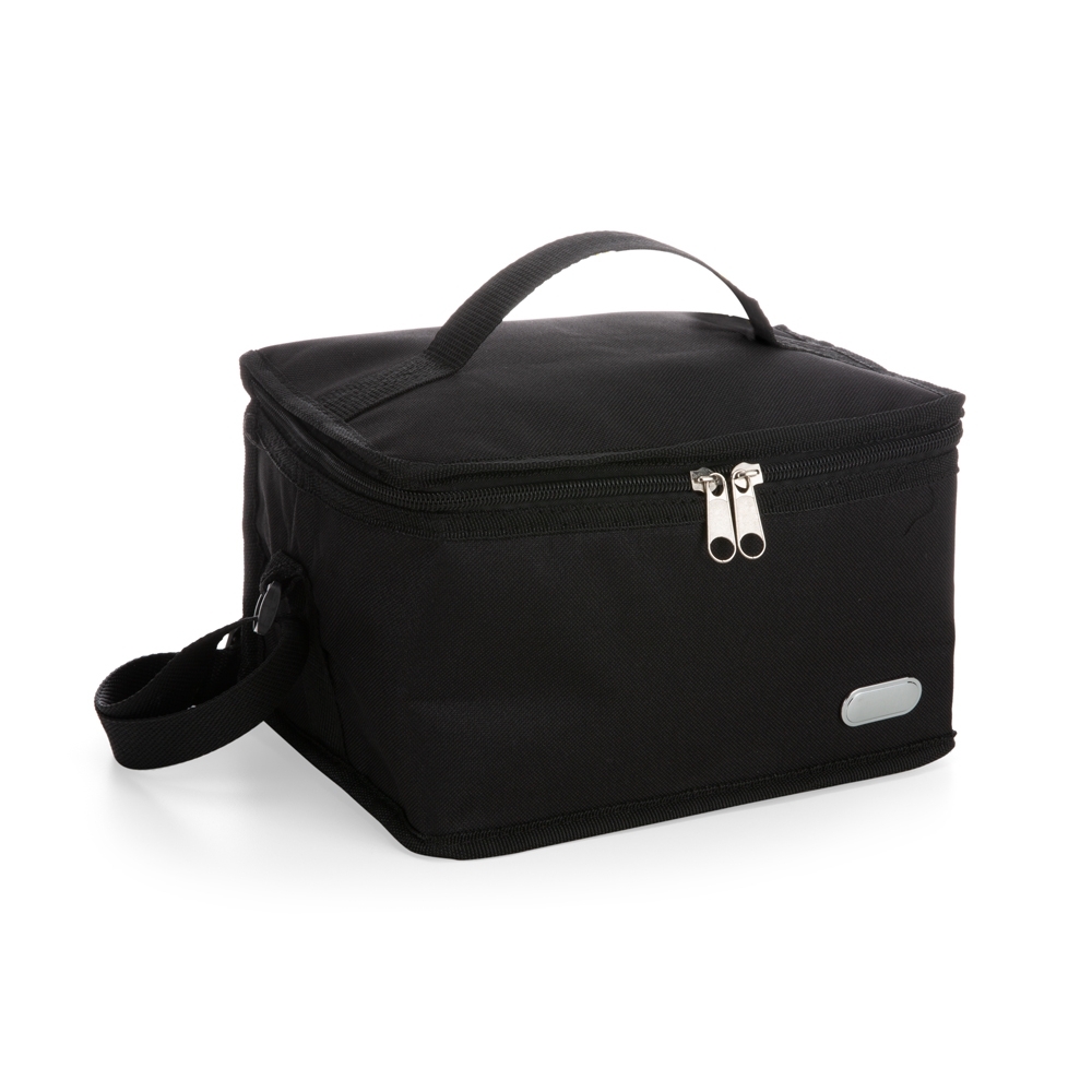Bolsa térmica 6 litros de nylon personalizada com a logo da empresa