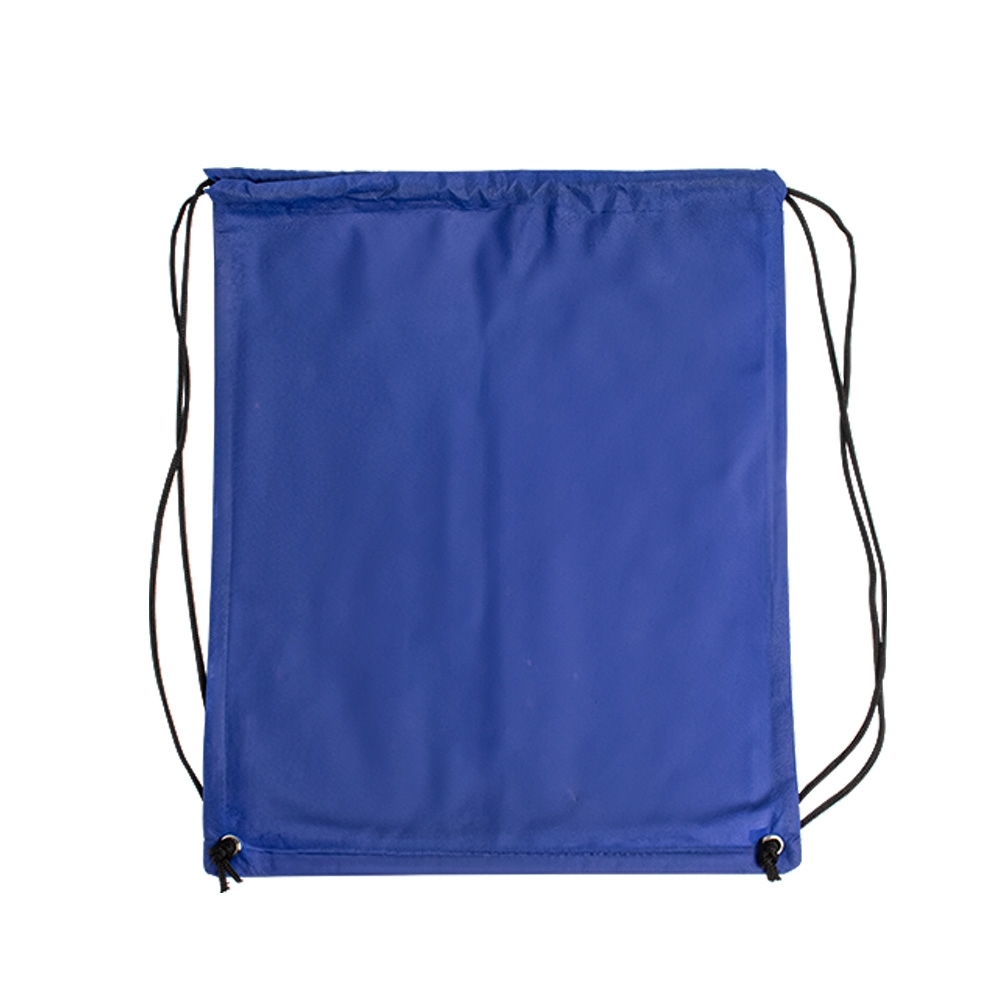 Sacochila TNT (39 x 33 cm) personalizada com a logo da empresa