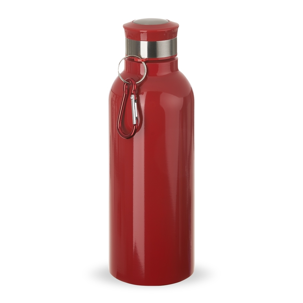 Garrafa inox 700 ml com mosquetão
