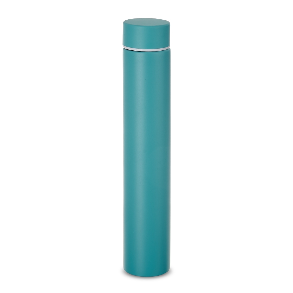 Garrafa térmica inox 275 ml personalizada com a logo da empresa