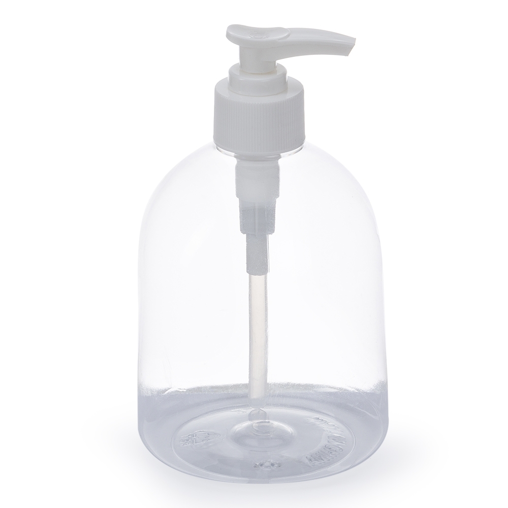 Frasco plástico 500 ml personalizado com a logo da empresa