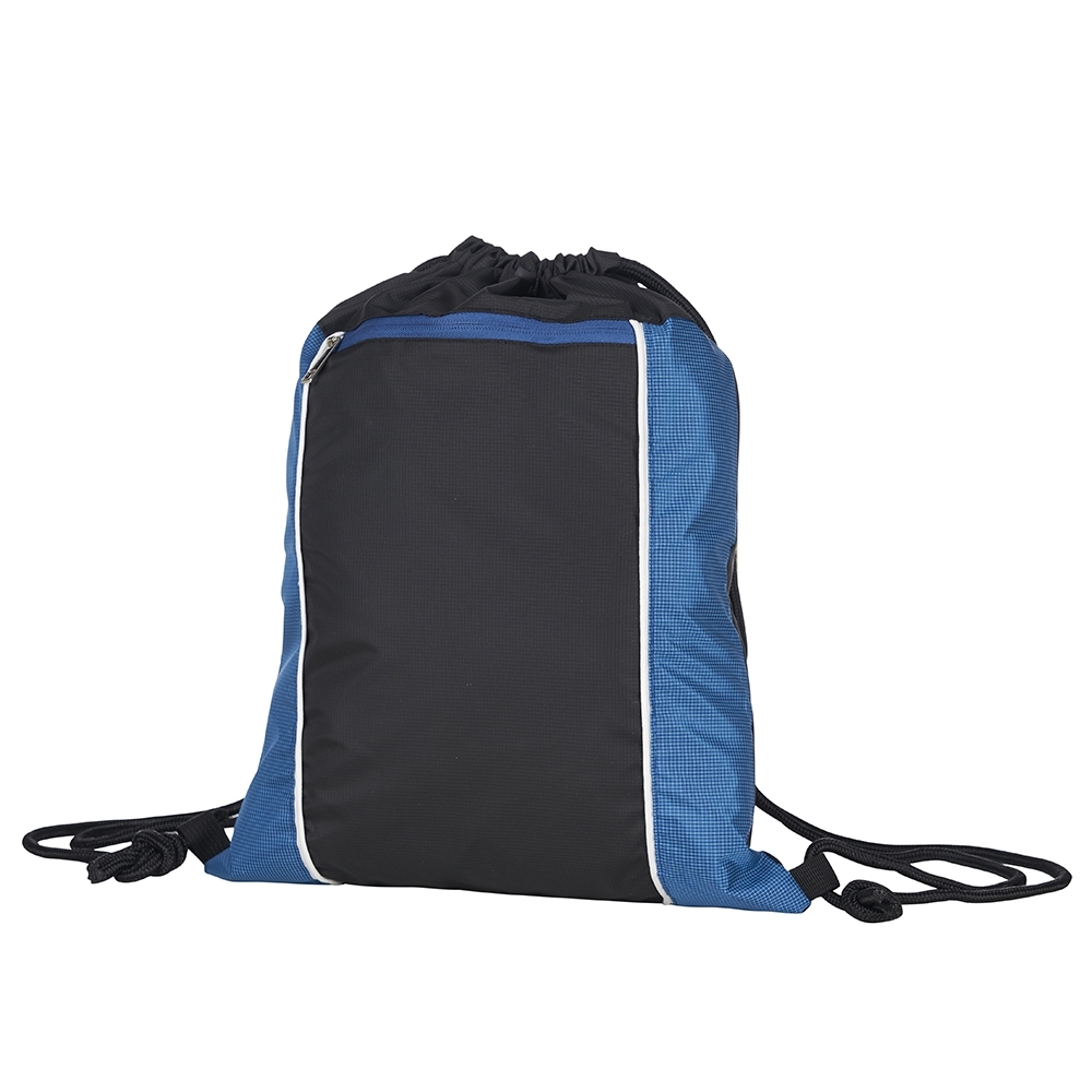 Sacochila poliéster impermeável (44 x 34 cm) personalizada com a logo da empresa