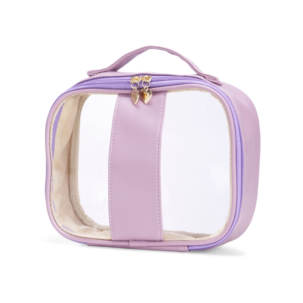Necessaire impermeável em PVC e PU tam.m, foto 2