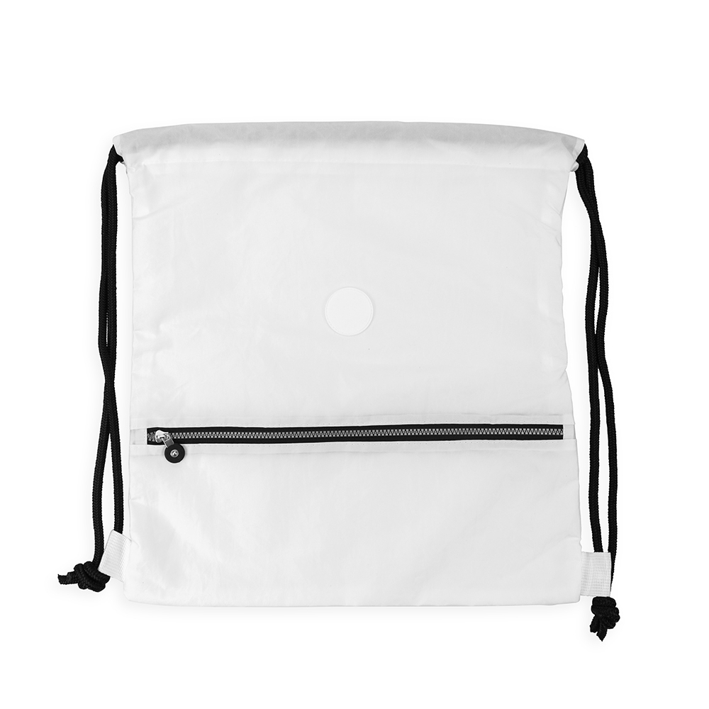 Sacochila nylon impermeável com bolso frontal