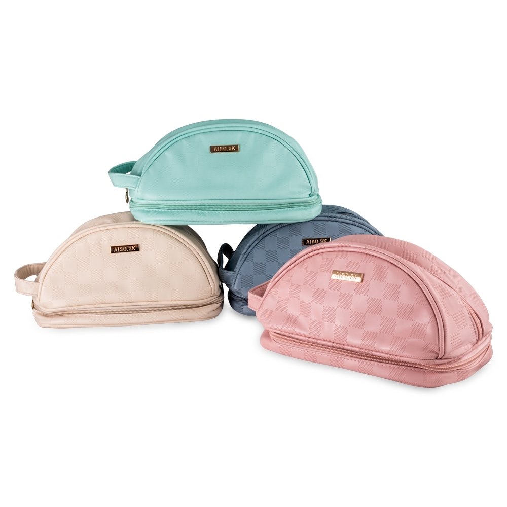 Nécessaire PU personalizada com a logo da empresa
