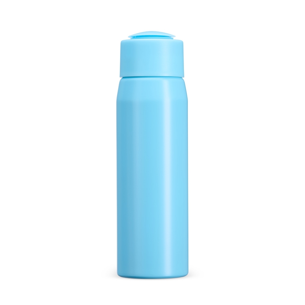 Garrafa de alumínio 600 ml com alça personalizada com a logo da empresa