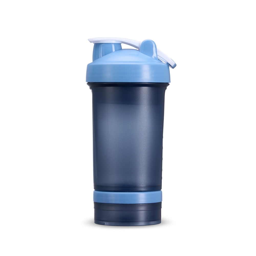 Coqueteleira plástica 500 ml personalizada com a logo da empresa
