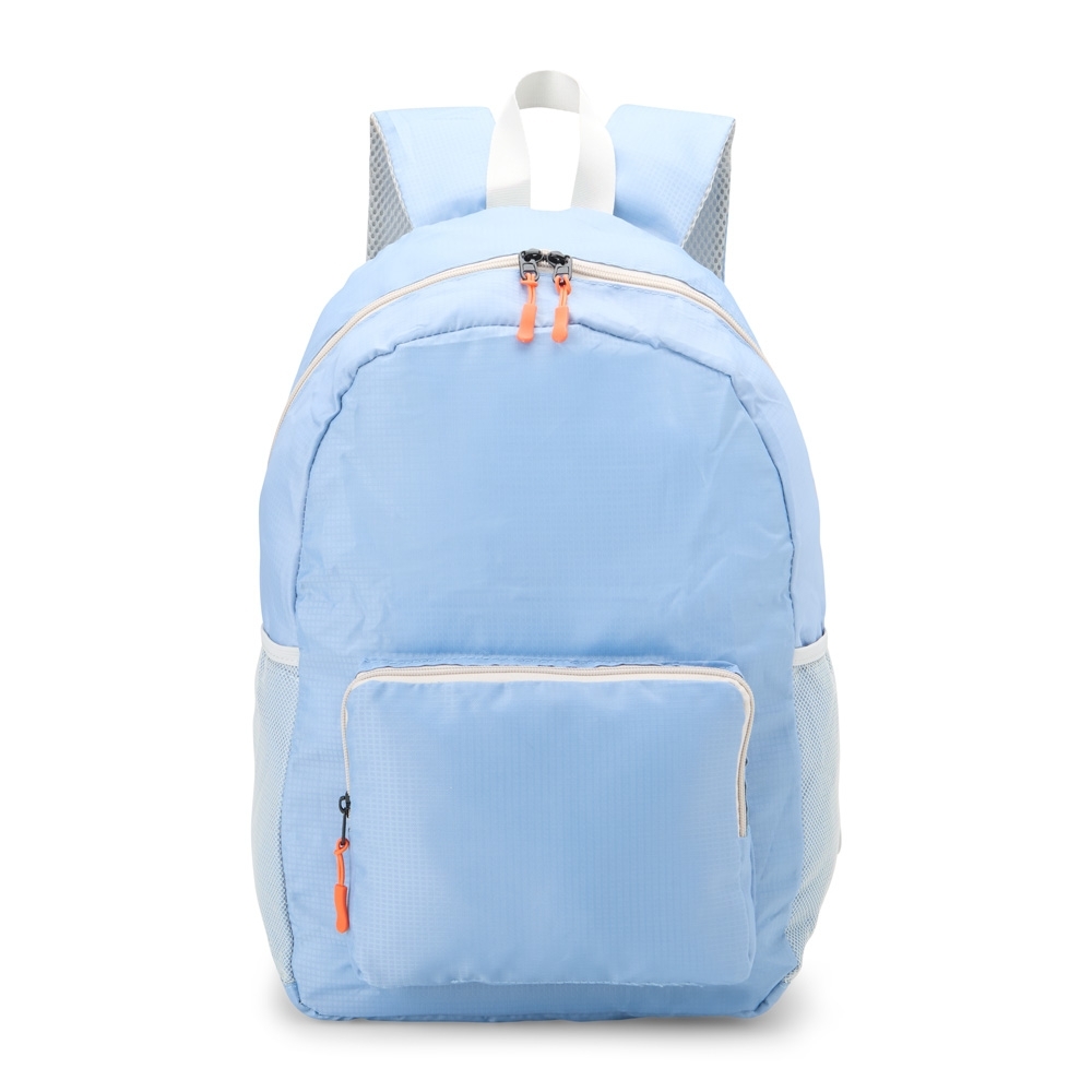 Mochila de nylon dobrável 24 litros impermeável personalizada com a logo da empresa