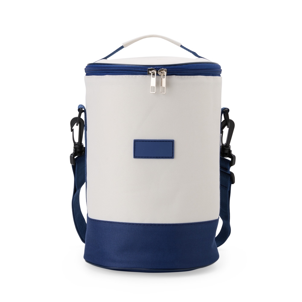Bolsa térmica oxford 8 litros personalizada com a logo da empresa