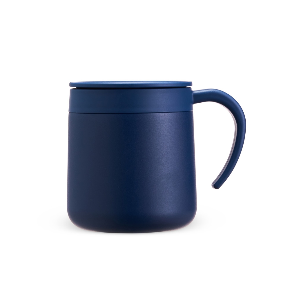 Caneca térmica inox 300 ml personalizada com a logo da empresa