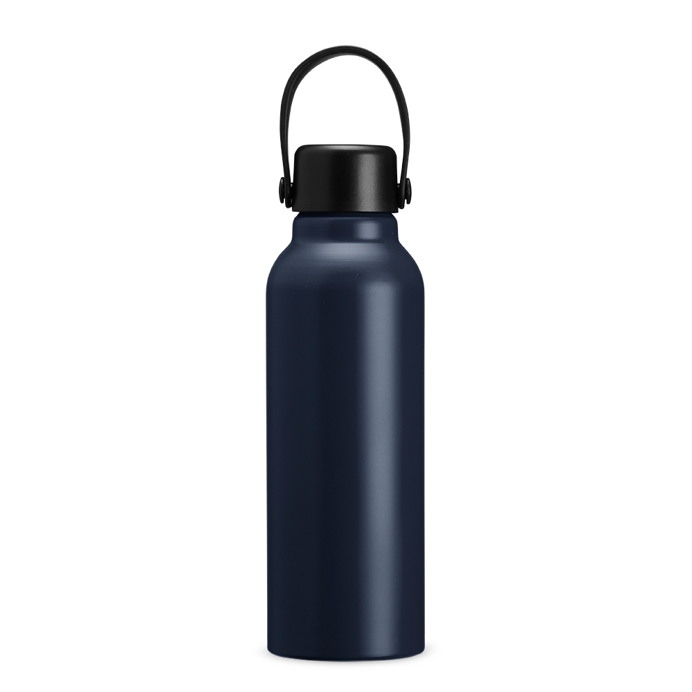 Garrafa de alumínio 800 ml com alça personalizada com a logo da empresa